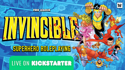 Invincible Superhero Roleplaying by Free League